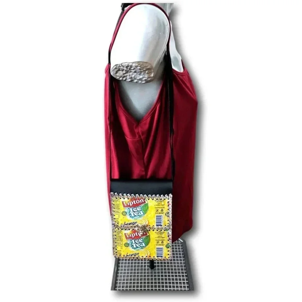 Lipton Ice Tea Tin Can Purse Crossover Bag‎ - Picture 4 of 8
